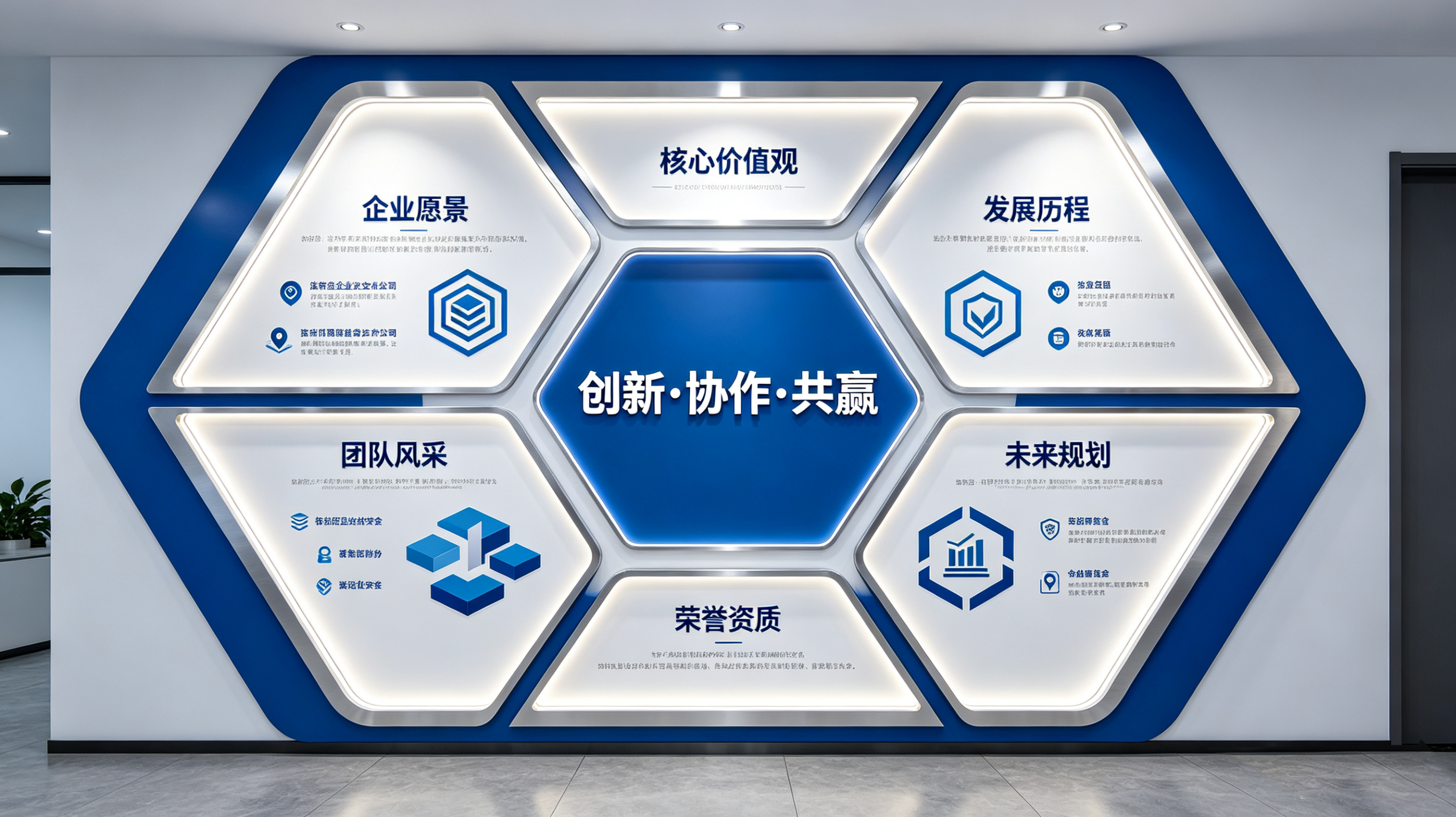 石首企业文化墙六边形避坑指南（新手常犯5个错误）